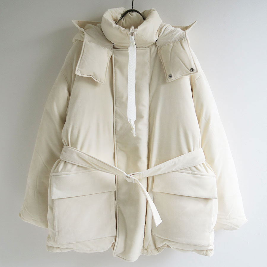 【TANAKA/タナカ】<br>THE DOWN COAT (WHITE) <br>ST-147