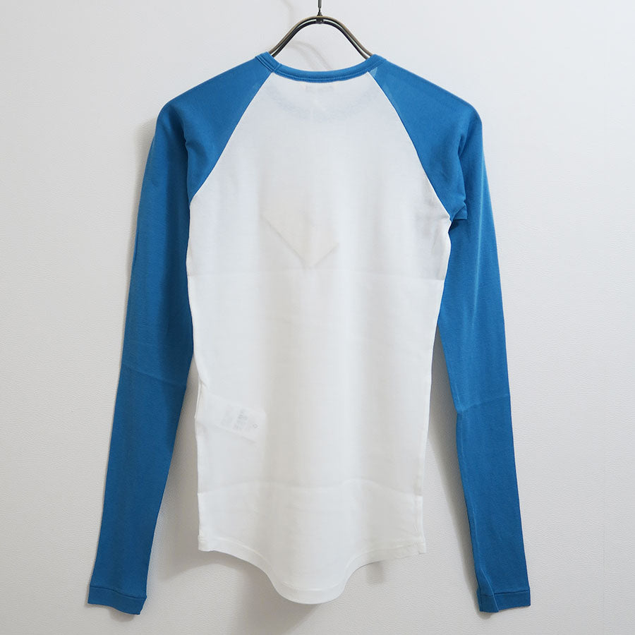 AURALEE/オーラリー】SUPER HIGH GAUGE SHEER RIB RAGLAN P/O