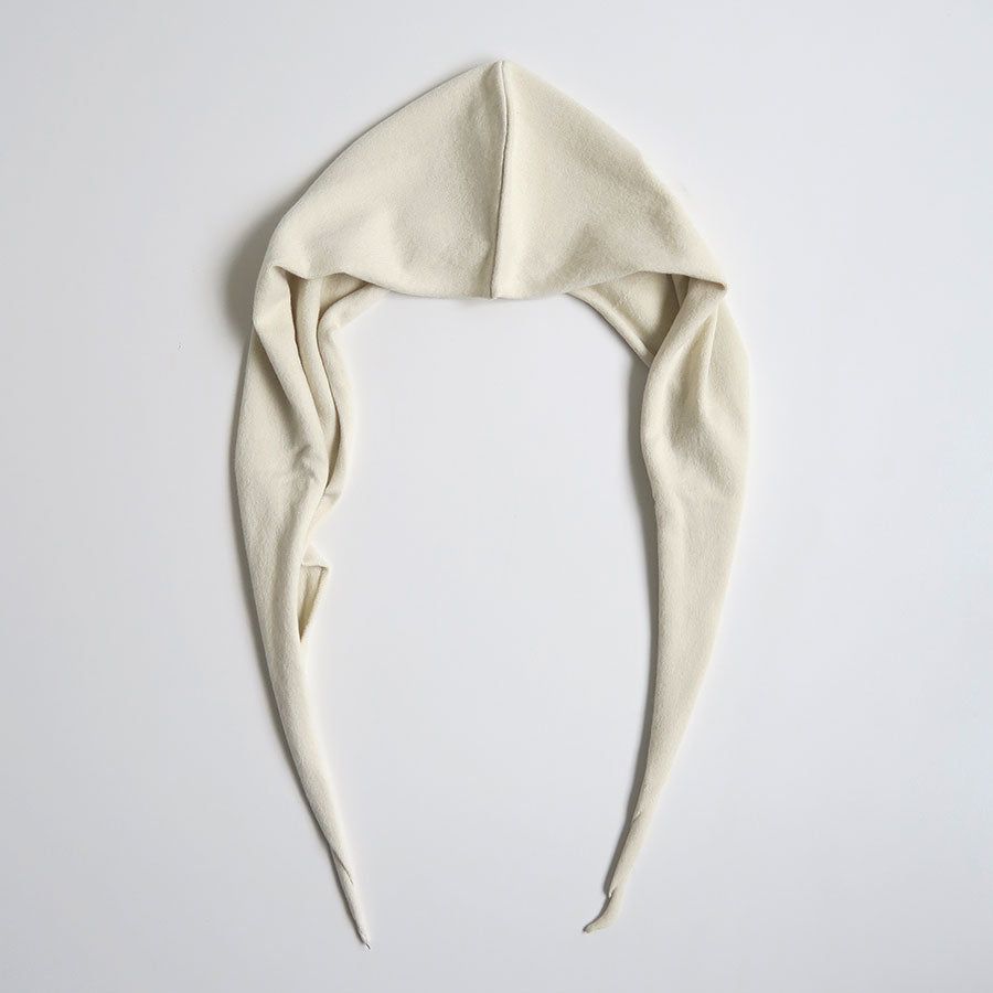 【FUMIKA UCHIDA/フミカウチダ】<br>CASHMERE HOODED STOLE <br>U-KT007