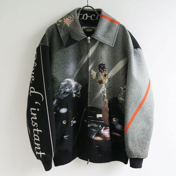 PHOTOCOPIEU/フォトコピュー】OVERSIZED BLOUSON JACKET (FELICITE 