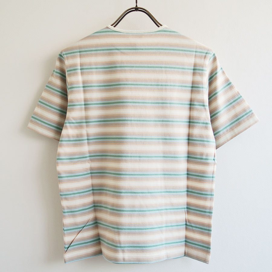 【AURALEE/オーラリー】<br>GRADIENT STRIPE JERSEY TEE <br>A25AT04GJ