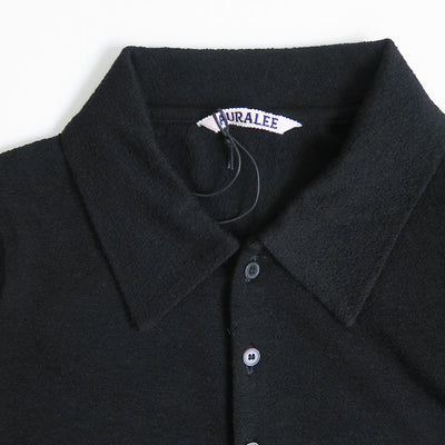 【AURALEE/オーラリー】<br>WOOL AMUNZEN POLO <br>A24AP01NJ