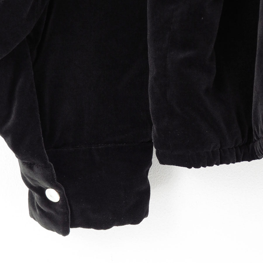【A.PRESSE/アプレッセ】<br>Vintage Souvenir Velour Jacket <br>25AAP-01-22