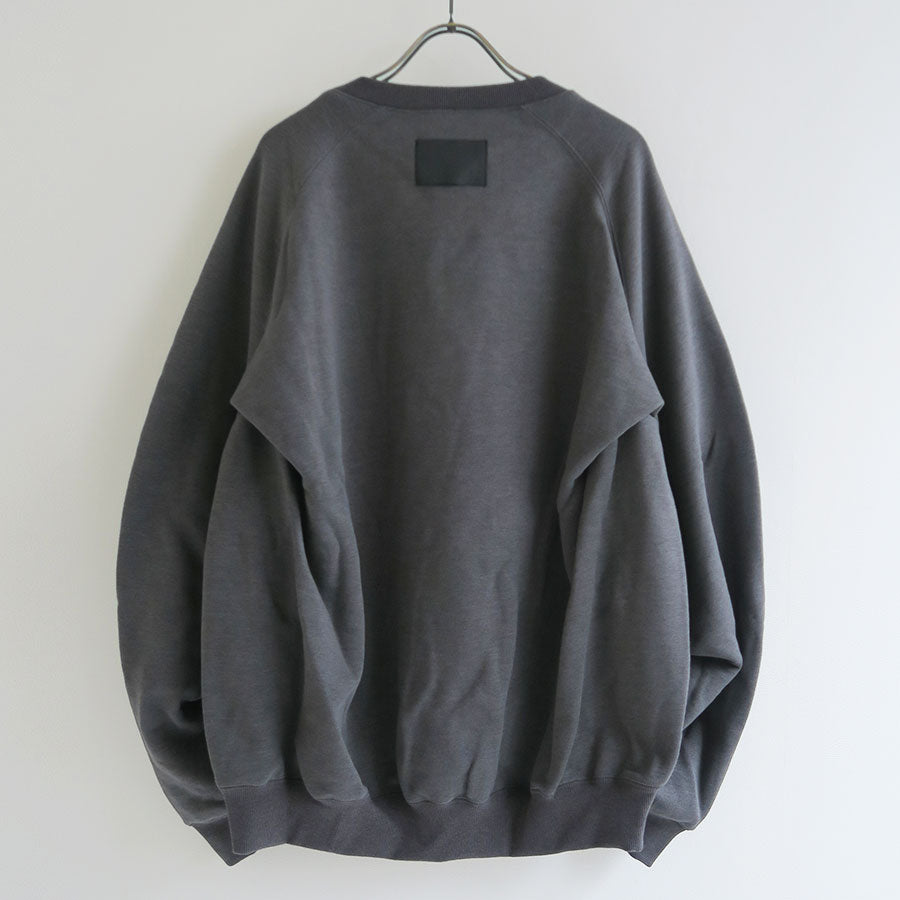 【COGTHEBIGSMOKE/コグ ザ ビックスモーク】<br>LEILA WIDE CUFF SWEAT SHIRT <br>12101-109-1206-1