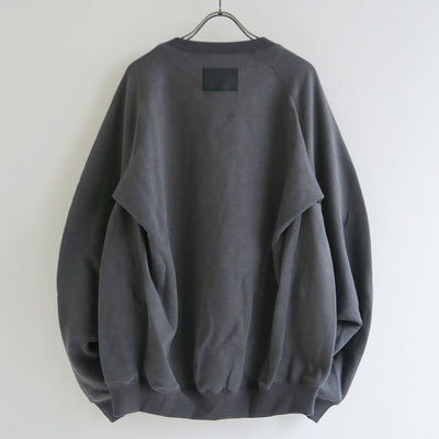 【COGTHEBIGSMOKE/コグ ザ ビックスモーク】<br>LEILA WIDE CUFF SWEAT SHIRT <br>12101-109-1206-1