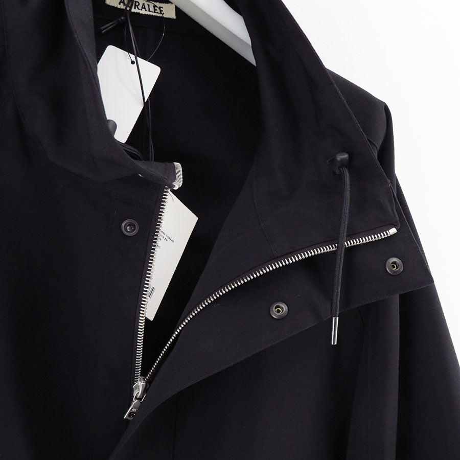 AURALEE/オーラリー】WOOL MAX CANVAS HIGH NECK ZIP BLOUSON