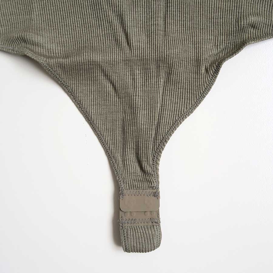 【FUMIKA UCHIDA/フミカウチダ】 <br>RIB HALTER-NECK BODYSUIT <br>W-UW005