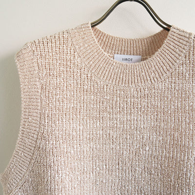 【IIROT/イロット】<br>Bright nylon knit <br>026-024-KT73