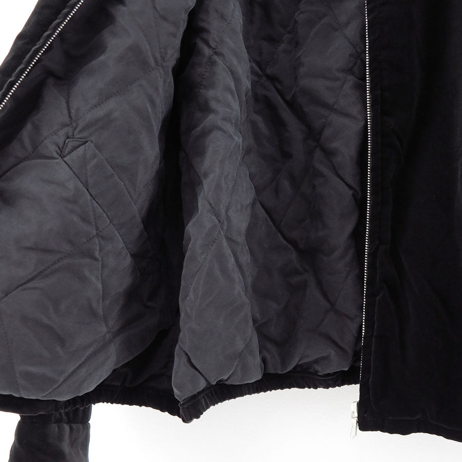 【A.PRESSE/アプレッセ】<br>Vintage Souvenir Velour Jacket <br>25AAP-01-22