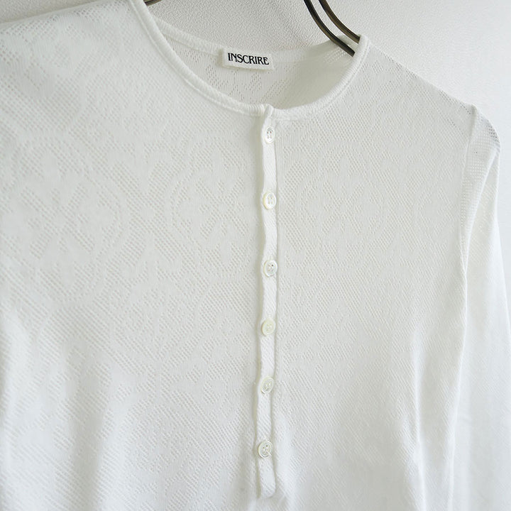 INSCRIRE/アンスクリア】Flower Lace Long Sleeve I24AW-CUT11の通販 「ONENESS ONLINE  STORE」