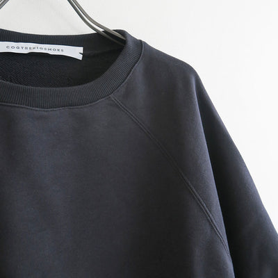 【COGTHEBIGSMOKE/コグ ザ ビックスモーク】<br>LEILA WIDE CUFF SWEAT SHIRT <br>12101-109-1206-1