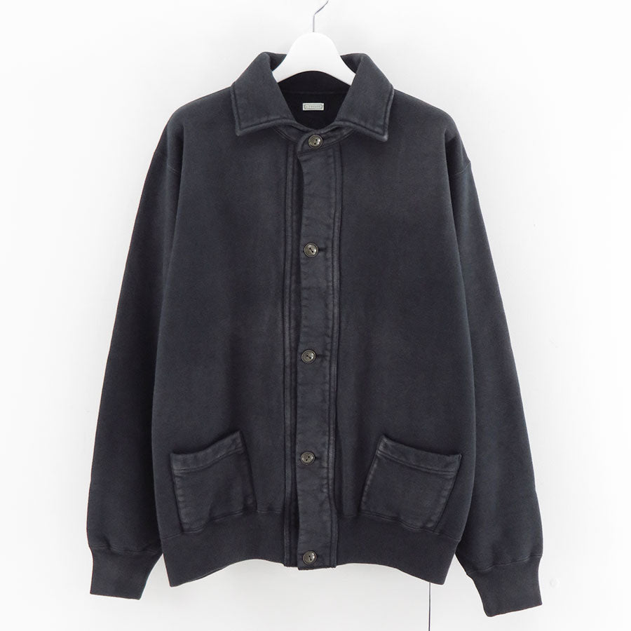 【A.PRESSE/アプレッセ】<br>Vintage Sweat Cardigan <br>25AAP-05-08
