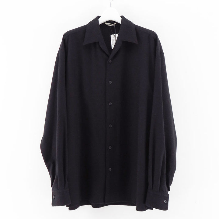 AURALEE) AIRY SMOOTH CASHMERE SHIRT BLOUSON (A25SS01CE