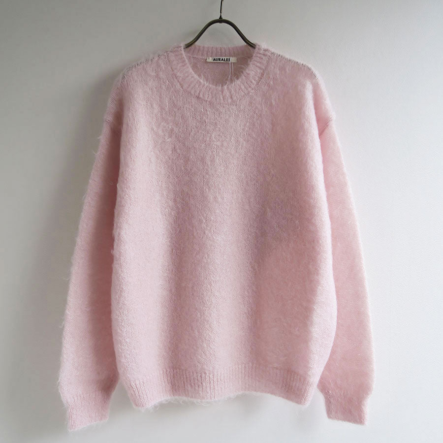 AURALEE/オーラリー】BRUSHED SUPER KID MOHAIR KNIT P/O A23AP05KMの通販 「ONENESS  ONLINE STORE」