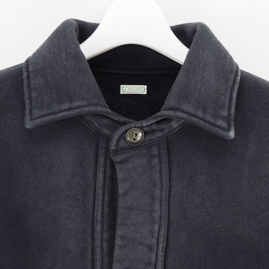 【A.PRESSE/アプレッセ】<br>Vintage Sweat Cardigan <br>25AAP-05-08