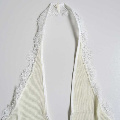 【FUMIKA UCHIDA/フミカウチダ】 <br>RIB HALTER-NECK BODYSUIT <br>W-UW005