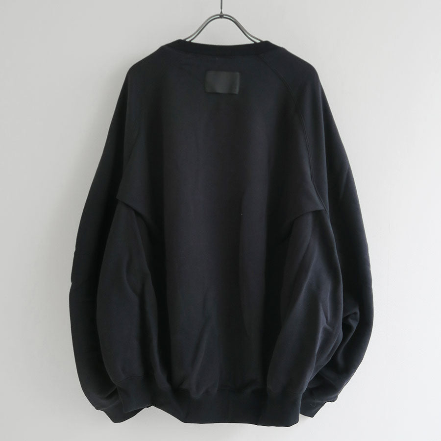 【COGTHEBIGSMOKE/コグ ザ ビックスモーク】<br>LEILA WIDE CUFF SWEAT SHIRT <br>12101-109-1206-1