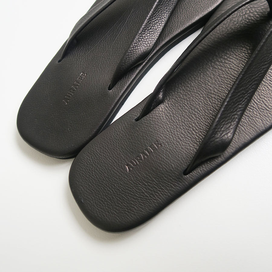 AURALEE/オーラリーSOFT LEATHER FLIP-FLOPS26cm AURALEE/オーラリー】SOFT LEATHER FLIP-FLOPS A26SS11QDの通販