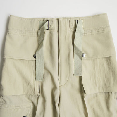 【AURALEE/オーラリー】<br>LIGHT COTTON WOOL VIYELLA CARGO PANTS <br>A25SP04KV