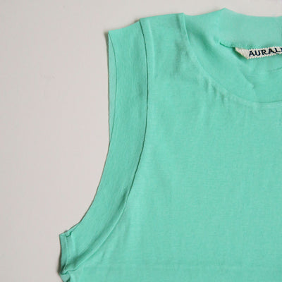 【AURALEE/オーラリー】<br>SUPER HIGH GAUGE SHEER RIB TANK TOP <br>A00T04HF