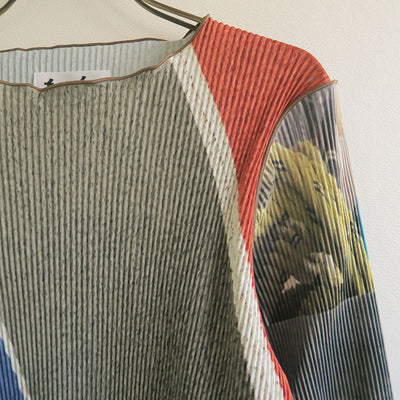 【to do kotohayokozawa/コトハヨコザワ】<br>Todo wave tiny graphic top <br>TD23A-TNGR01