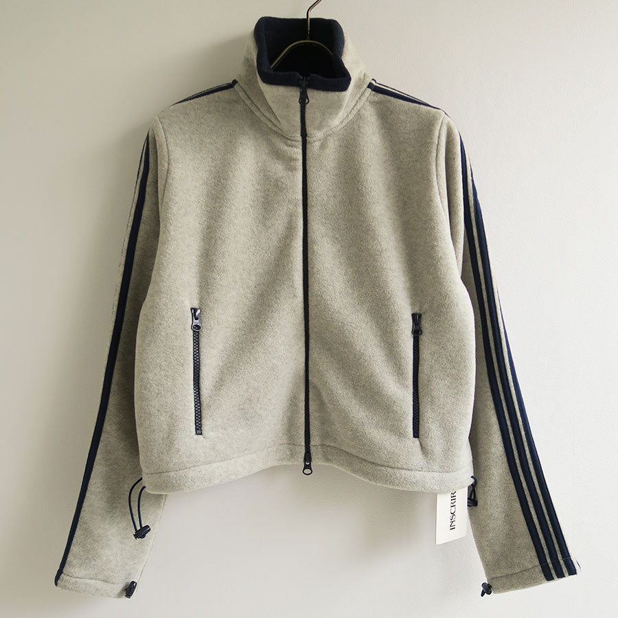 【INSCRIRE/アンスクリア】<br>Fleece Tight Fit Track Jacket <br>I25AW-BC119