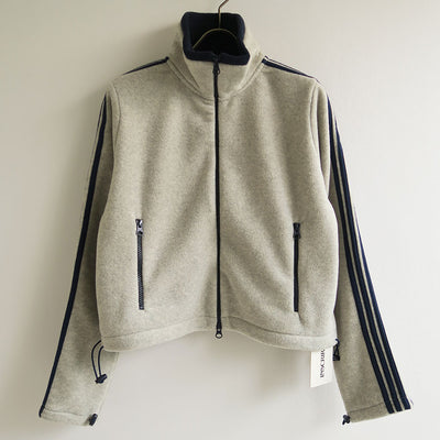 【INSCRIRE/アンスクリア】<br>Fleece Tight Fit Track Jacket <br>I25AW-BC119