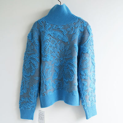 【PHOTOCOPIEU/フォトコピュー】<br>HALF-ZIP SWEATER (TATE) <br>252TAT
