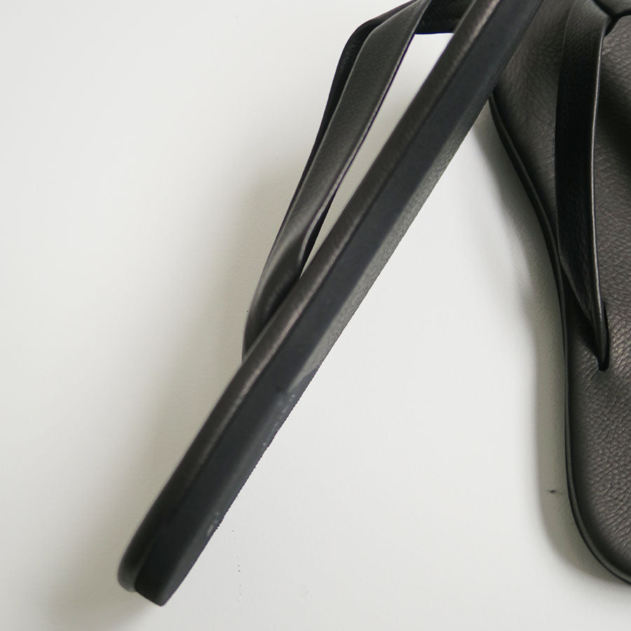 AURALEE/オーラリー】SOFT LEATHER FLIP-FLOPS A26SS11QDの通販