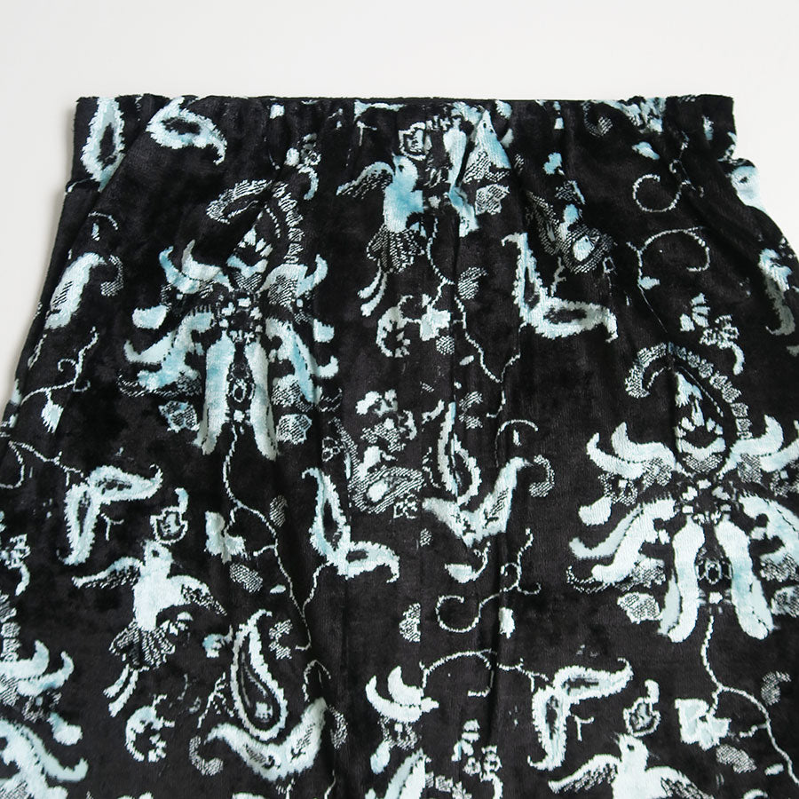 【Mame Kurogouchi/マメ】<br>Velour Jersey I-Line Skirt <br>MM25FW-JS098