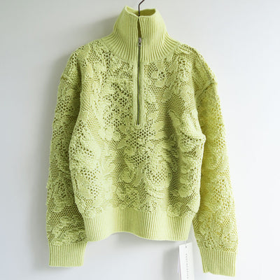 【PHOTOCOPIEU/フォトコピュー】<br>HALF-ZIP SWEATER (TATE) <br>252TAT