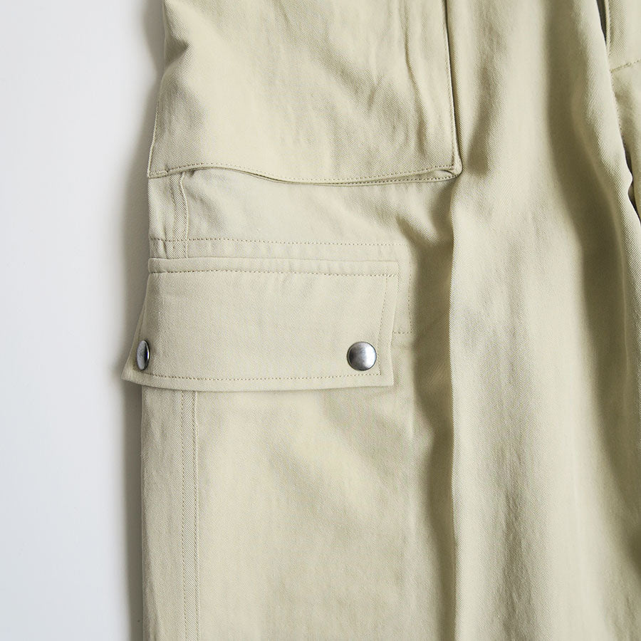 【AURALEE/オーラリー】<br>LIGHT COTTON WOOL VIYELLA CARGO PANTS <br>A25SP04KV