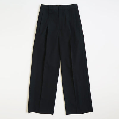 【AURALEE/オーラリー】<br>LIGHT WOOL MAX GABARDINE TWO-TUCK SLACKS <br>A25AP06MG