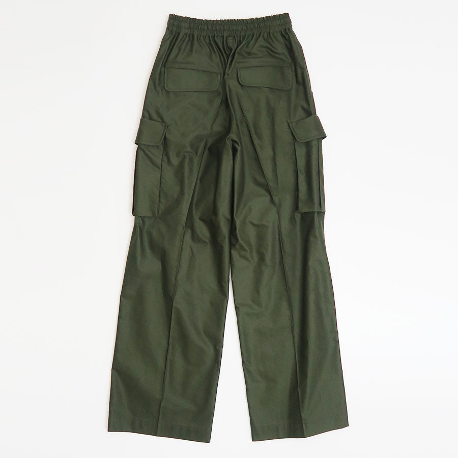 Mame Kurogouchi/マメ】Cotton High Waisted Cargo Trousers MM26SS