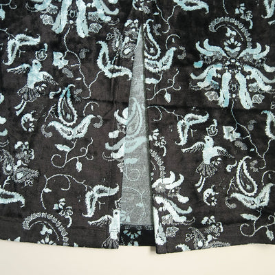 【Mame Kurogouchi/マメ】<br>Velour Jersey I-Line Skirt <br>MM25FW-JS098
