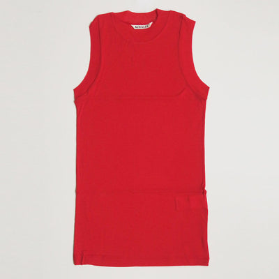 【AURALEE/オーラリー】<br>SUPER HIGH GAUGE SHEER RIB TANK TOP <br>A00T04HF