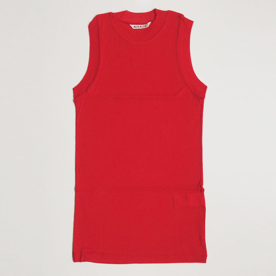 SUPER HIGH GAUGE SHEER RIB TANK TOP - AURALEE Official Website