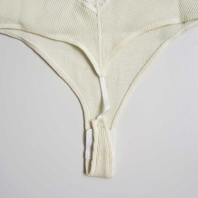 【FUMIKA UCHIDA/フミカウチダ】 <br>RIB HALTER-NECK BODYSUIT <br>W-UW005