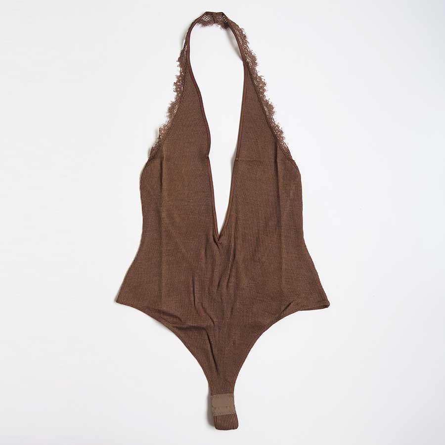 FUMIKA UCHIDA/フミカウチダ】RIB HALTER-NECK BODYSUIT W-UW005の通販