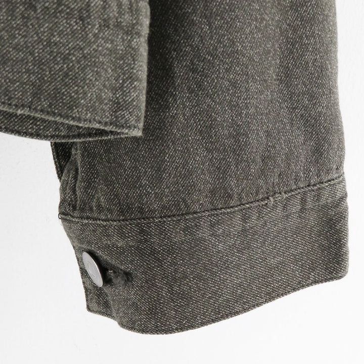A.PRESSE/アプレッセ】Vintage Black Chambray Work Jacket 26SAP-01