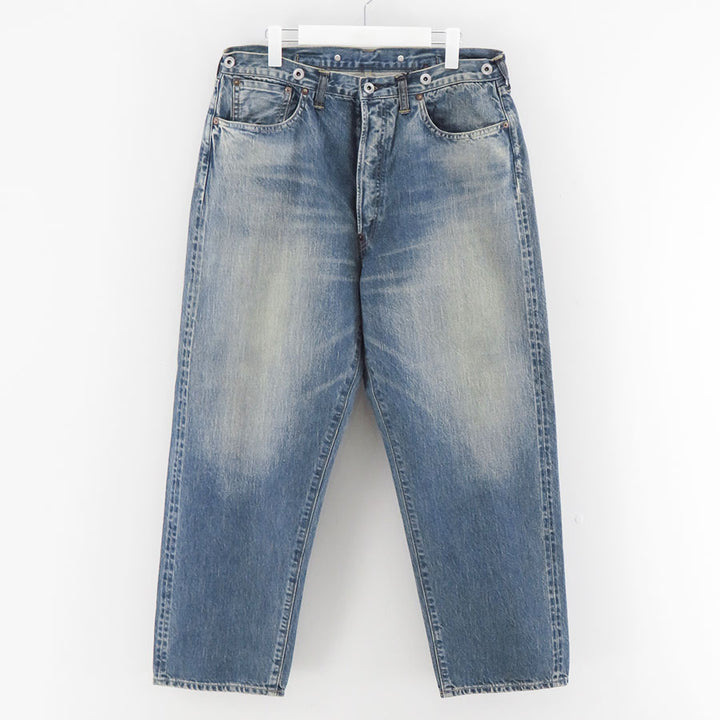 a.presse アプレッセ No.22 washed wide denim A.PRESSE/アプレッセ】No.22 Washed Wide Denim Pants AP-4003の