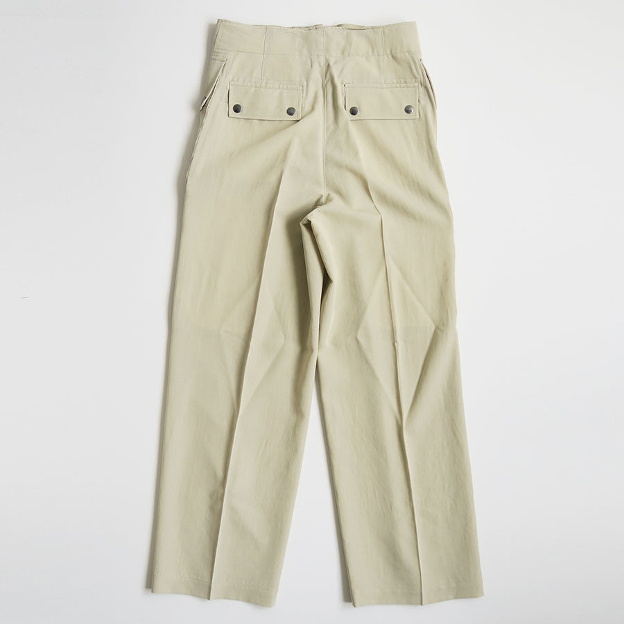 【AURALEE/オーラリー】<br>LIGHT COTTON WOOL VIYELLA CARGO PANTS <br>A25SP04KV