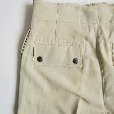 【AURALEE/オーラリー】<br>LIGHT COTTON WOOL VIYELLA CARGO PANTS <br>A25SP04KV