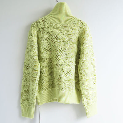 【PHOTOCOPIEU/フォトコピュー】<br>HALF-ZIP SWEATER (TATE) <br>252TAT