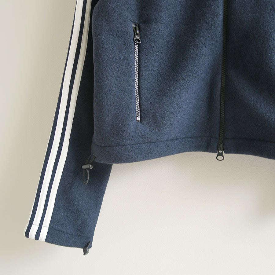 【INSCRIRE/アンスクリア】<br>Fleece Tight Fit Track Jacket <br>I25AW-BC119