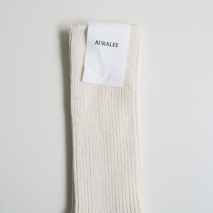 注目■AURALEE■大人気 コットンカシミアローゲージソックス 3色 AURALEE / COTTON CASHMERE LOW GAUGE SOX (WOMENS) dieci