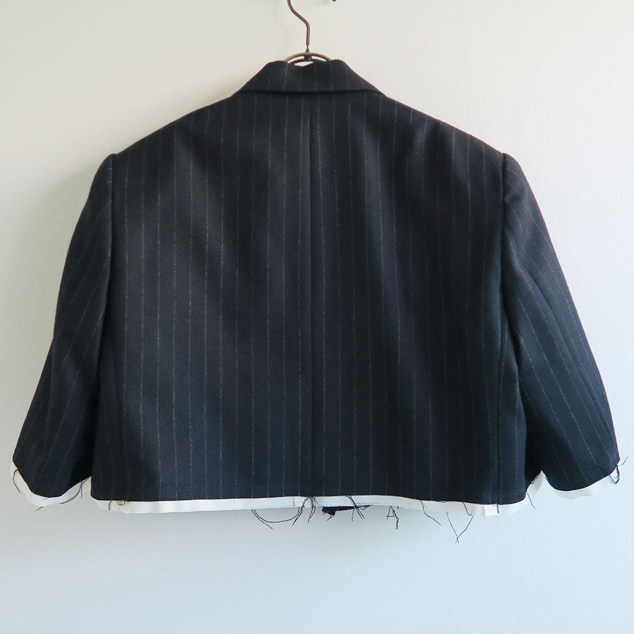 【BELPER/ベルパー】<br>DOUBLE BREASTED SHORT JACKET <br>2117-1124