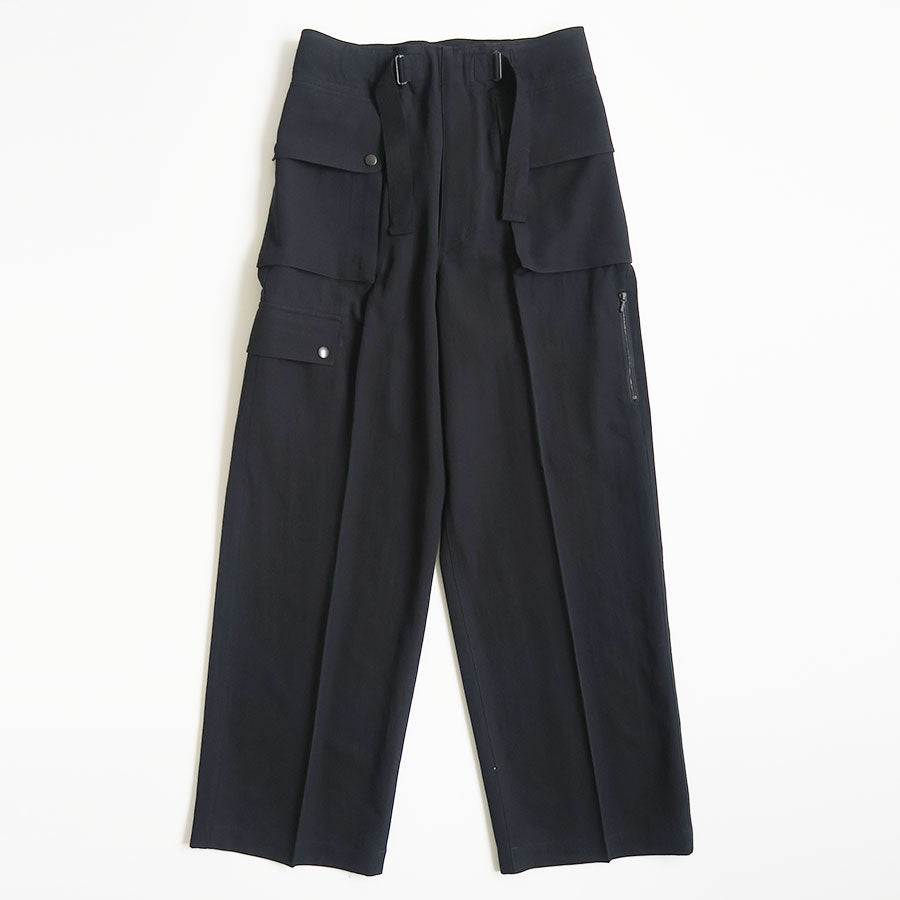 【AURALEE/オーラリー】<br>LIGHT COTTON WOOL VIYELLA CARGO PANTS <br>A25SP04KV