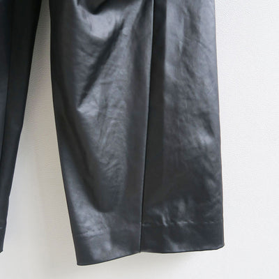 【IIROT/イロット】<br>Leather touch trouser <br>027-024-WP88