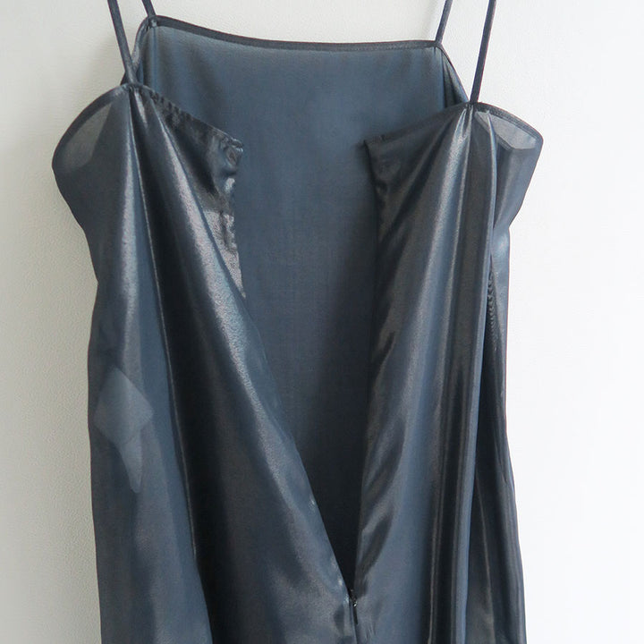 ワンピース Auralee Foil Printed SilkLawn Slip Dress FOIL PRINTED SILK LAWN SLIP DRESS – COVERCHORD